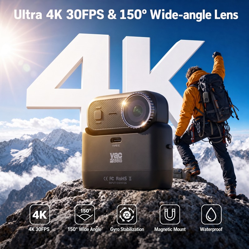 Photographic Memory - APEX Action 4K Camera Mini POV