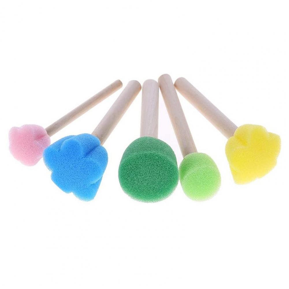 Photography Design - 5Pcs/set Art Paint Sponge Stamp Stick