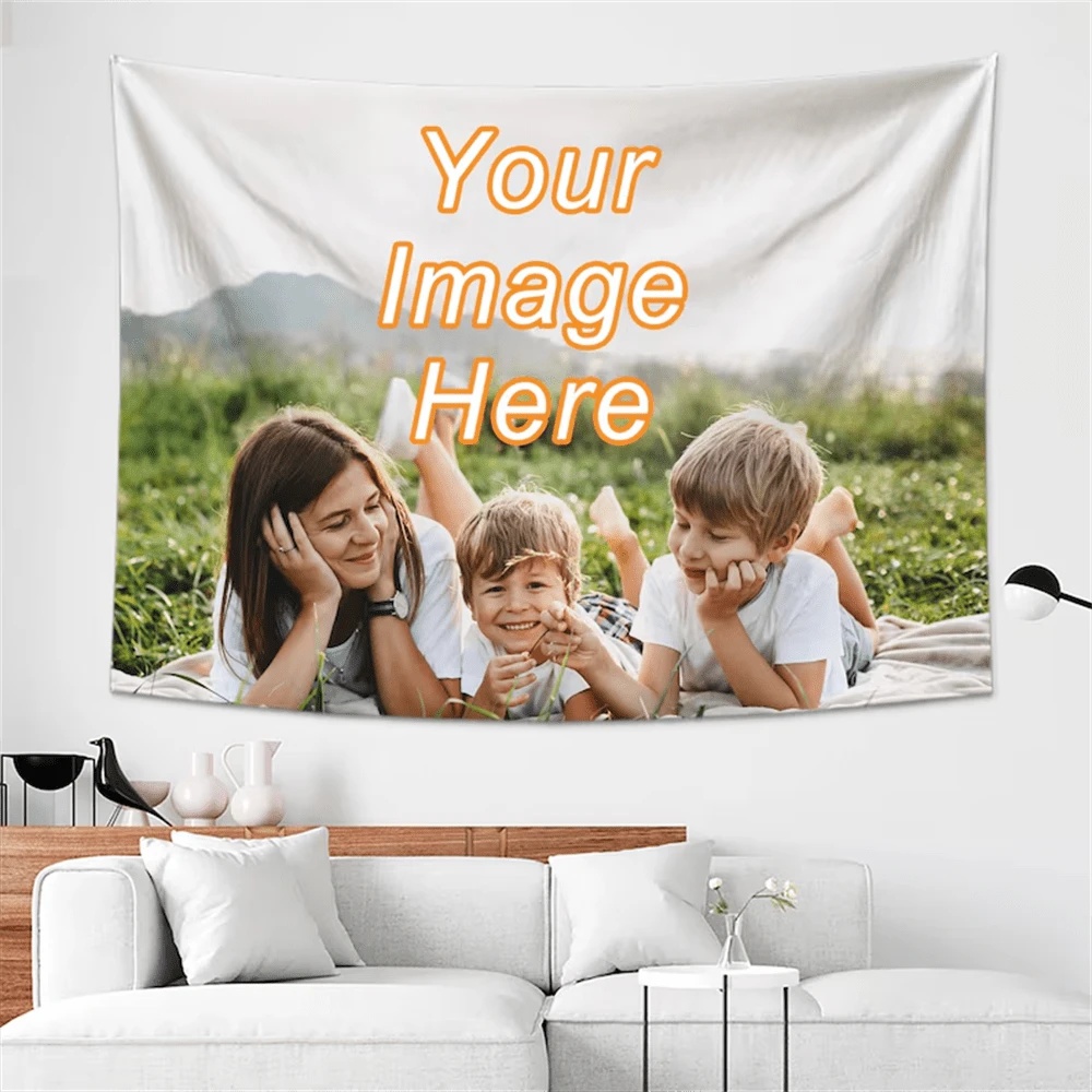 Photographic Memory - 1Pc Customize Photo Tapestries, Design Your