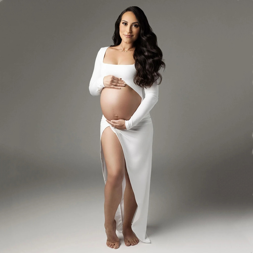 Stretchy Maternity Dress for P - Photography Club review and price