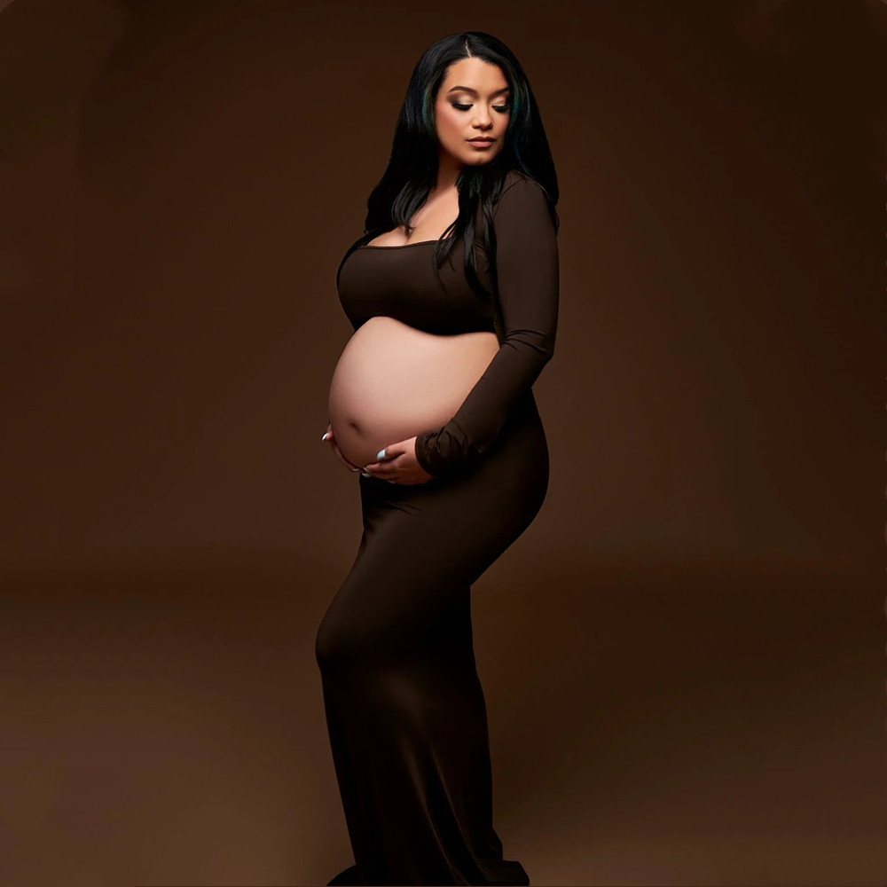 Stretchy Maternity Dress for P - Photography Club review and price