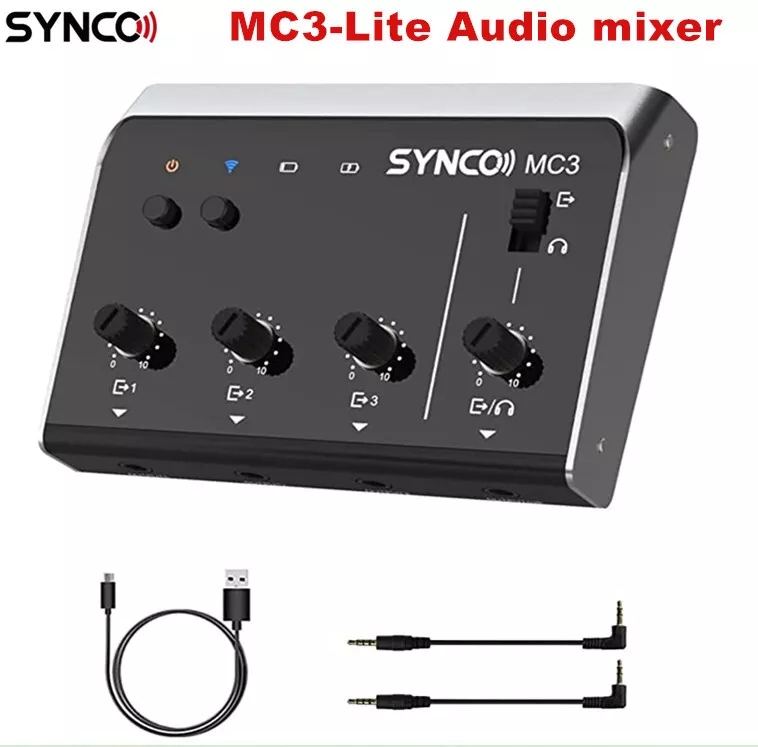 Synco MC3 Lite Audio Mixer 4 C - Photography Videos Free review and price