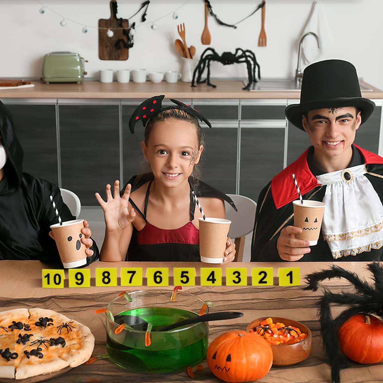 Yellow Halloween Crime Scene N - Photography Prompt review and price