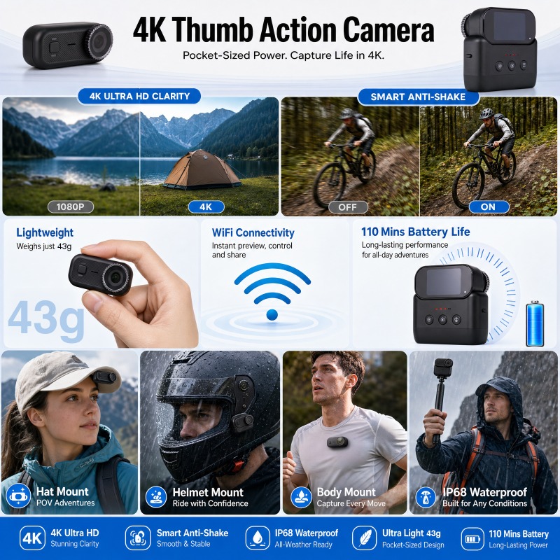 APEX Action 4K Camera  Mini PO - Photographic Memory review and price