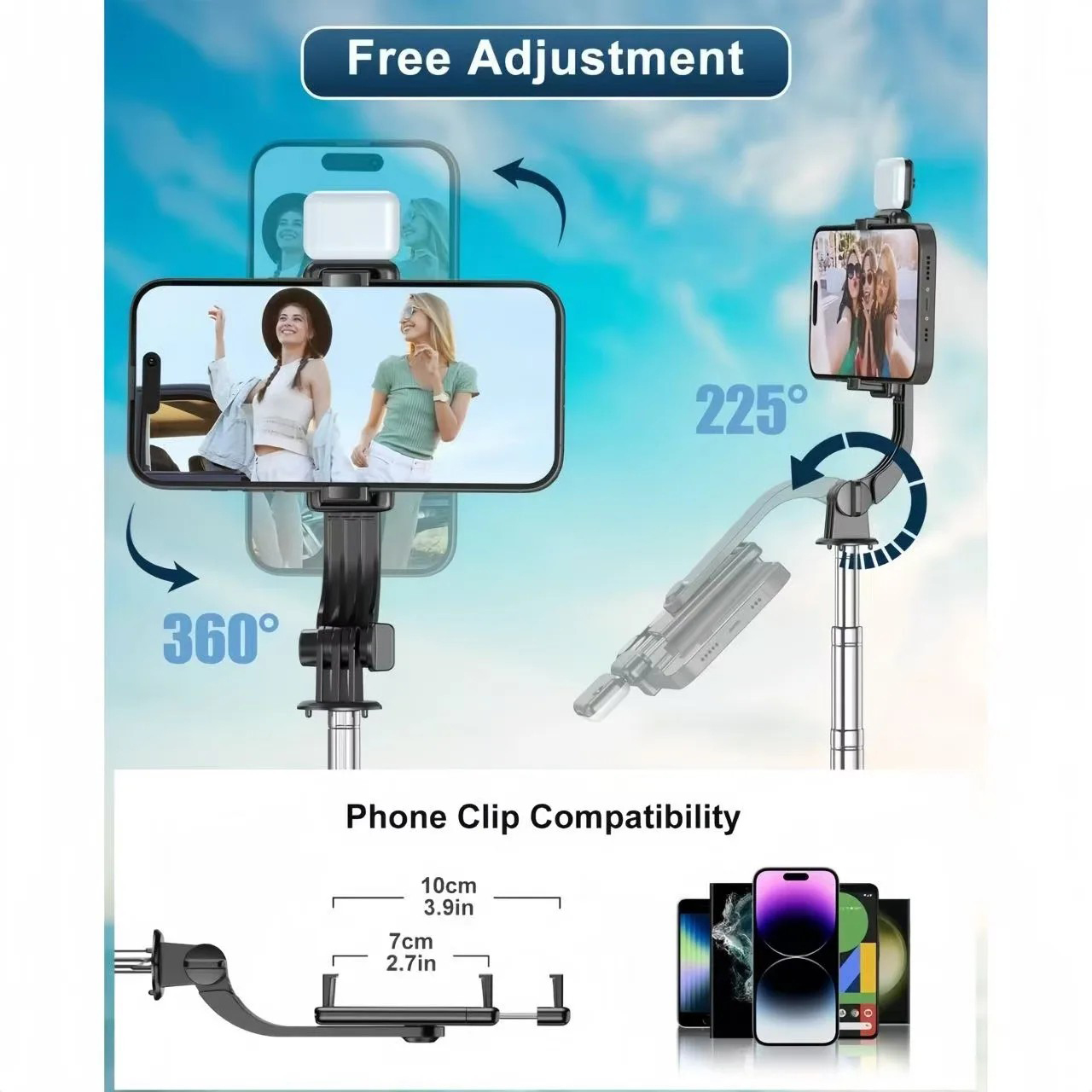1700mm Selfie Stick Wireless S - Photography Basics review and price