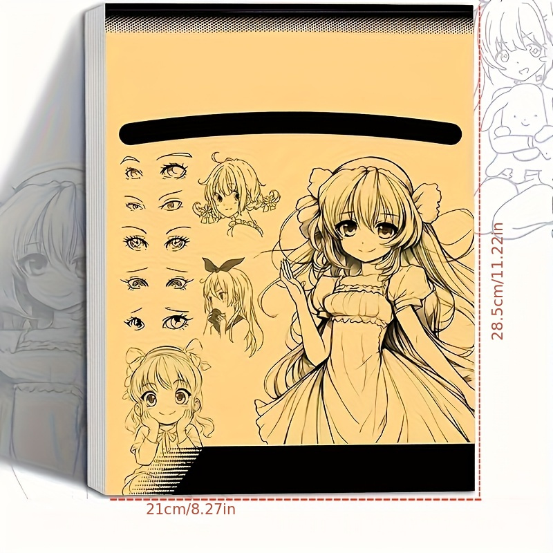 Anime Character Line Art Drawi - Photography Book review and price
