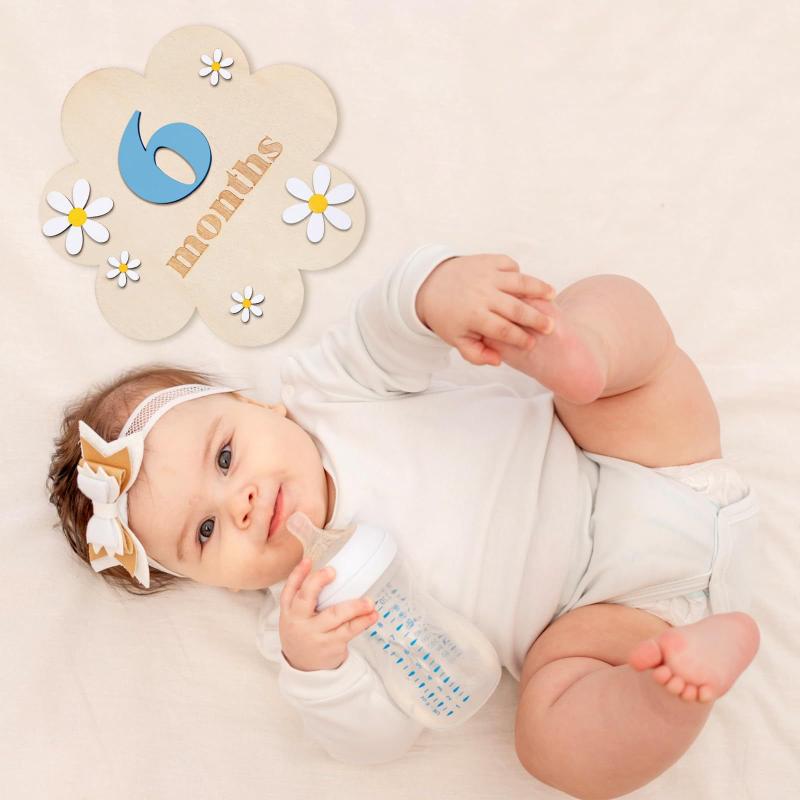 [J] Wooden Baby Monthly Milest - Photography Cheat Sheet review and price