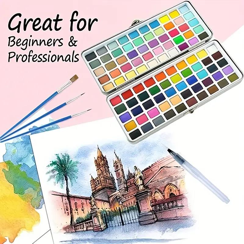 Watercolor Paint with Brushes, - Photography Design review and price