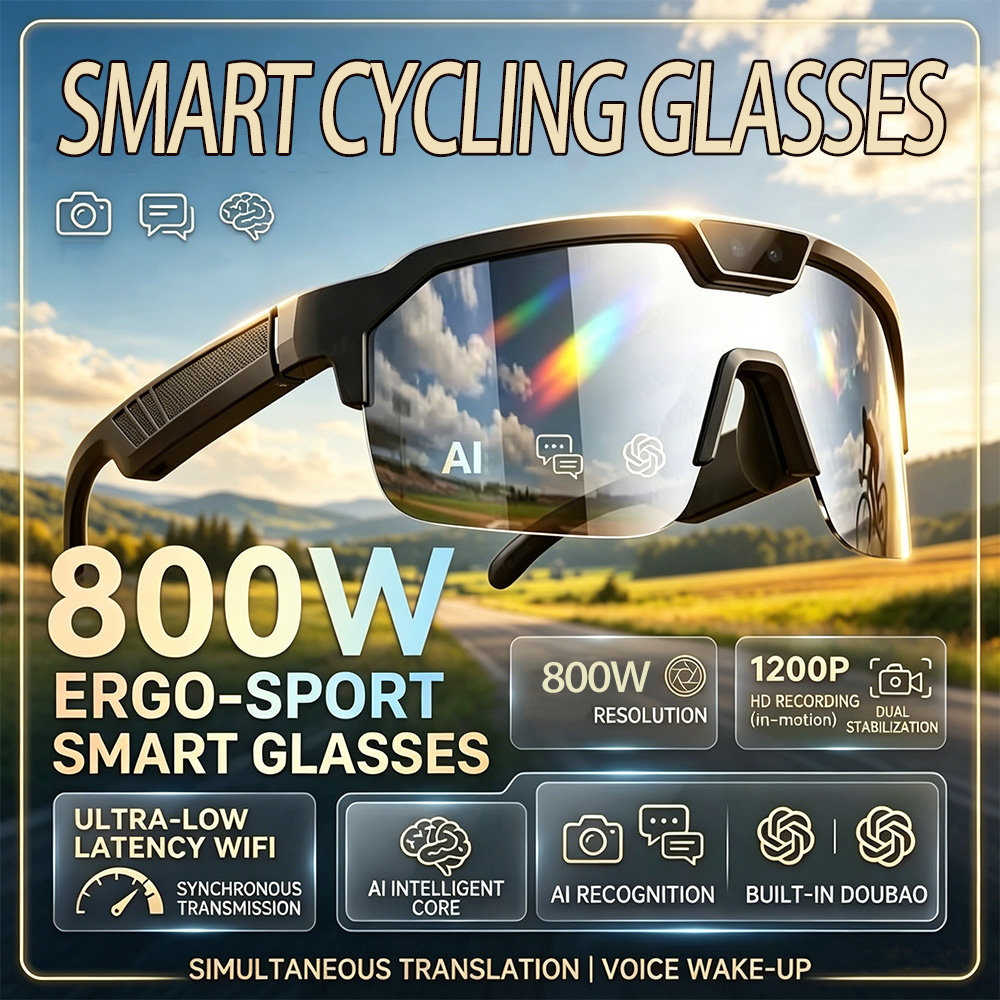 2026 Cycling Glasses with 800W - Photography Japanese review and price