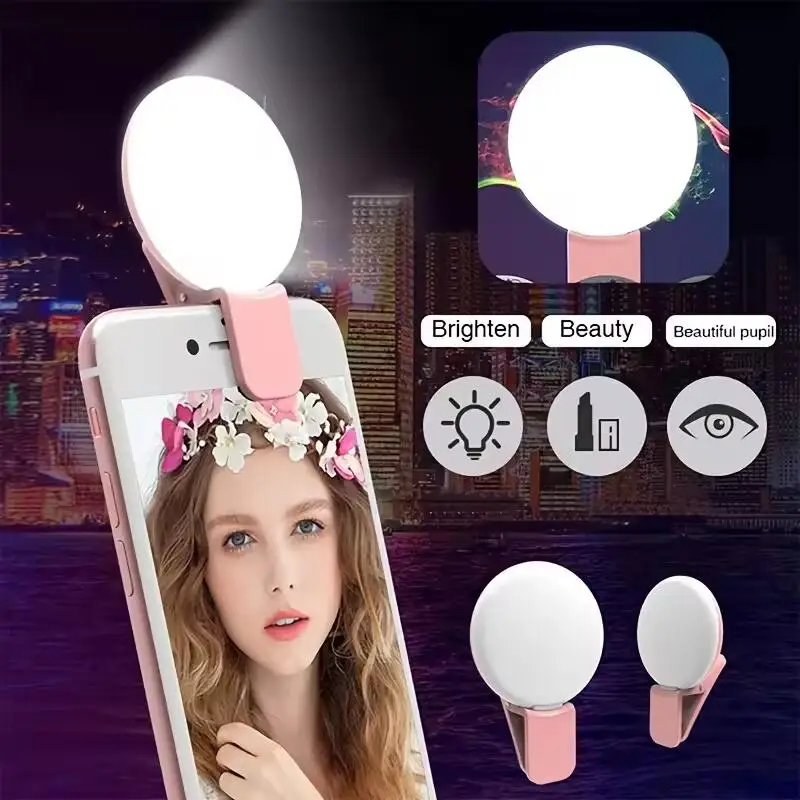 Portable Mini Selfie Ring Ligh - Photography Videos Free review and price