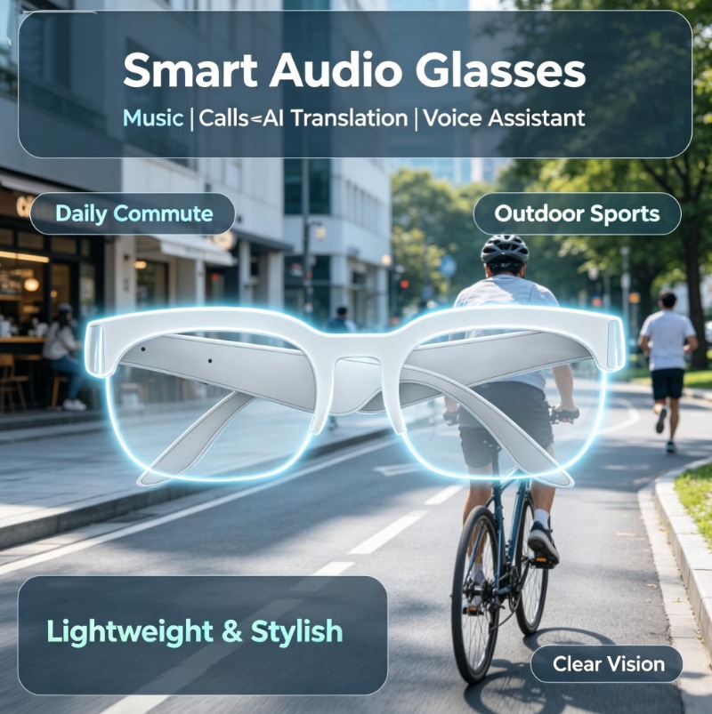 Smart Glasses Bone Conduction  - Photography Japanese review and price