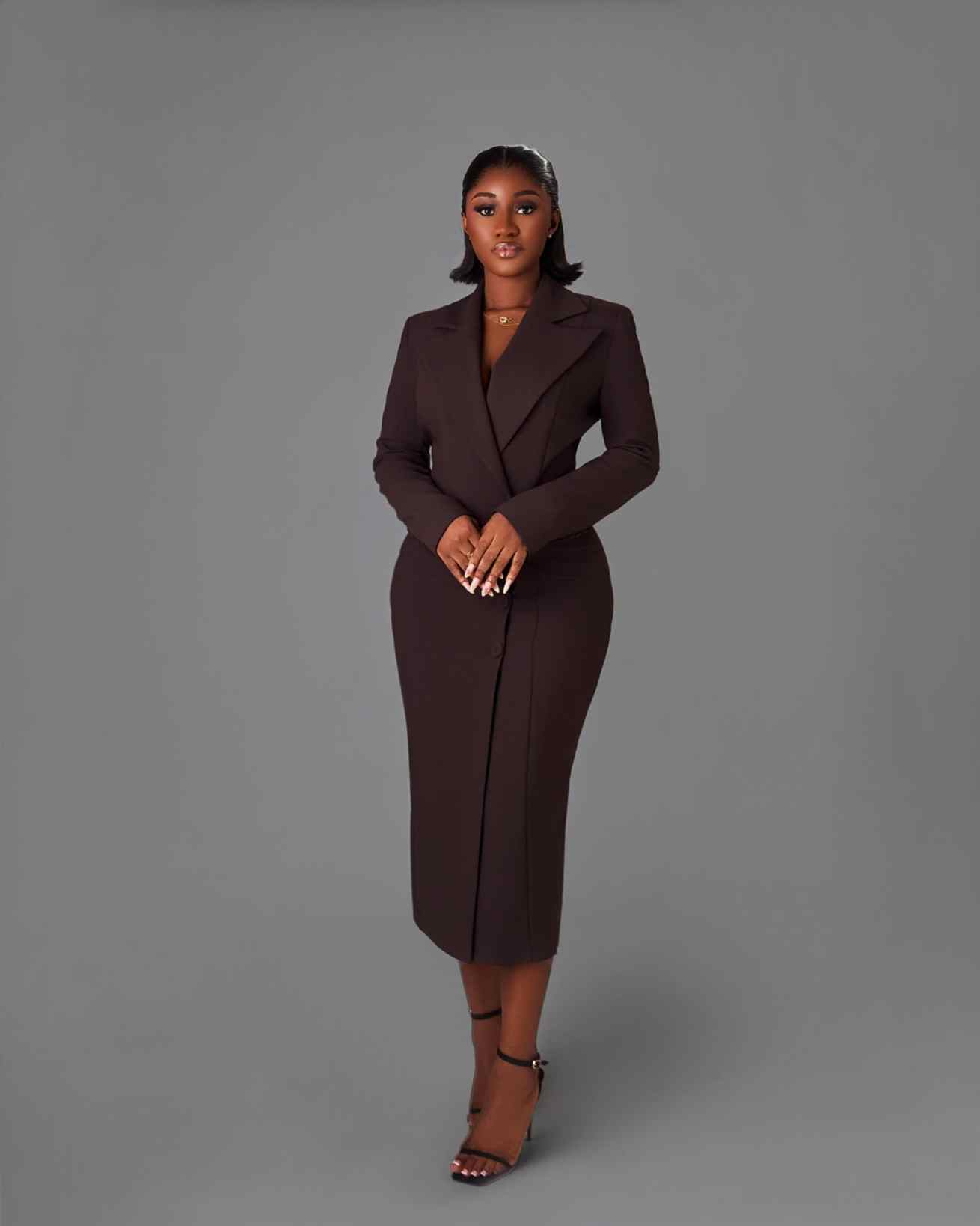 Plus Size Women Mermaid Blazer - Photography Geometry review and price