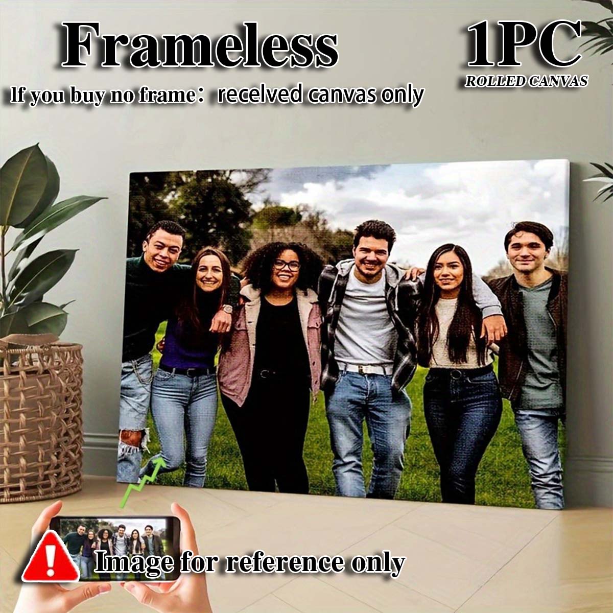 Custom 2D Photo Canvas Wall Ar - Photographic Memory review and price