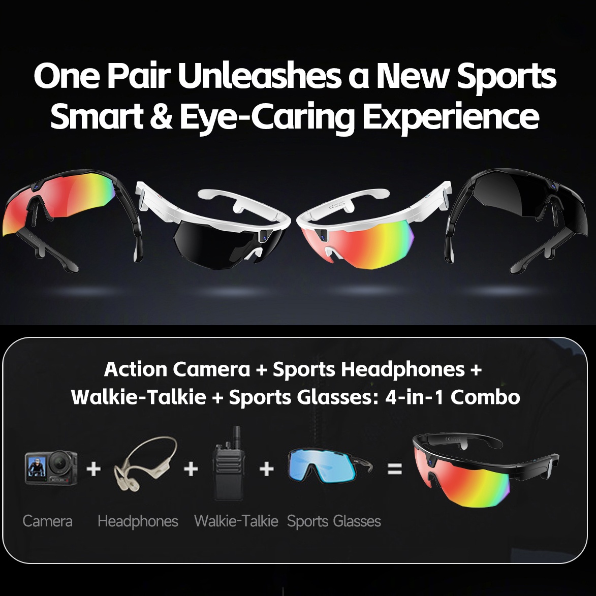 New AI Camera Glasses 30MP Pho - Photography Japanese review and price