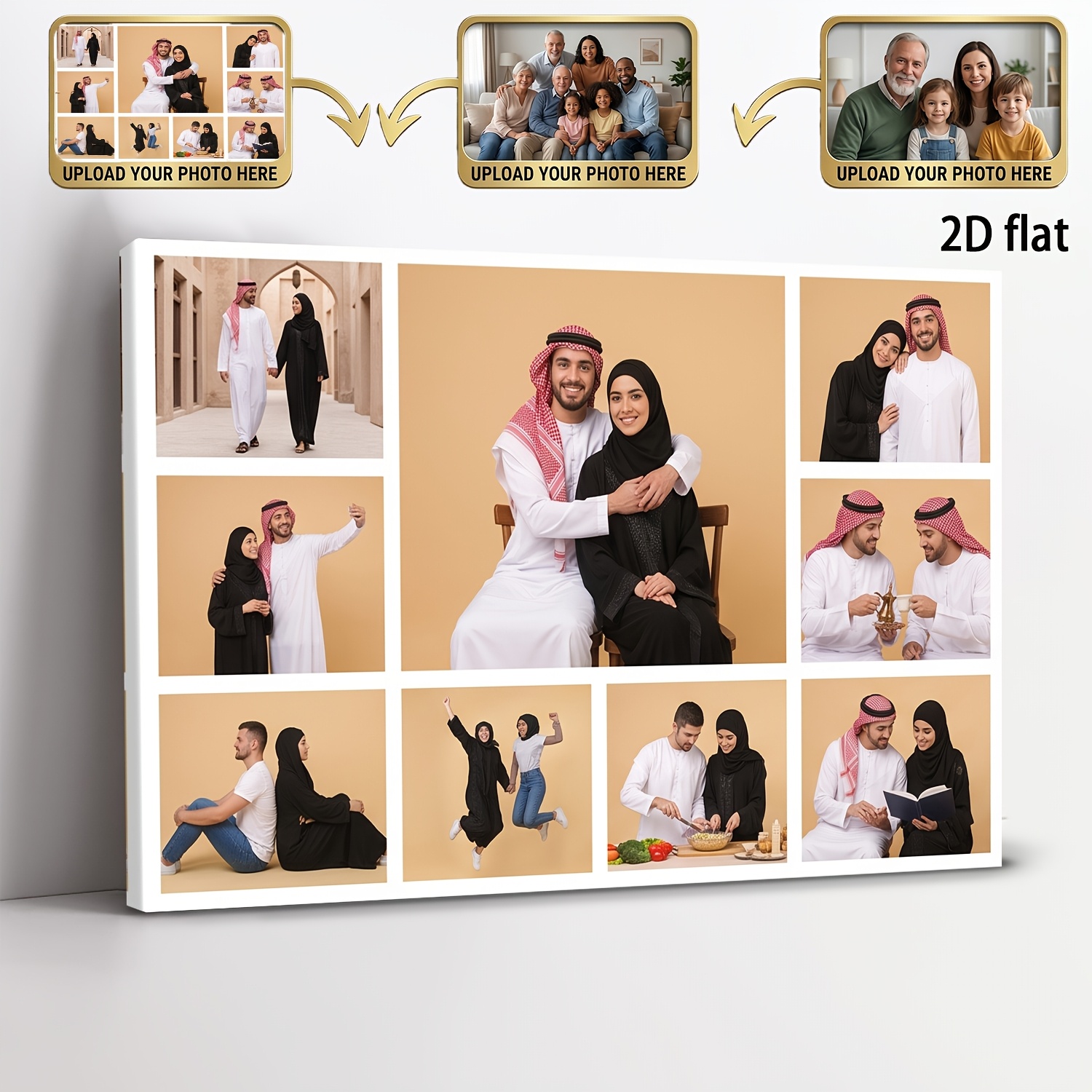 Custom 9‑Grid Photo Collage Wa - Photographic Memory review and price
