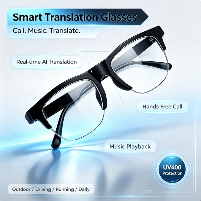 Smart Translation Glasses Real - Photography Japanese review and price